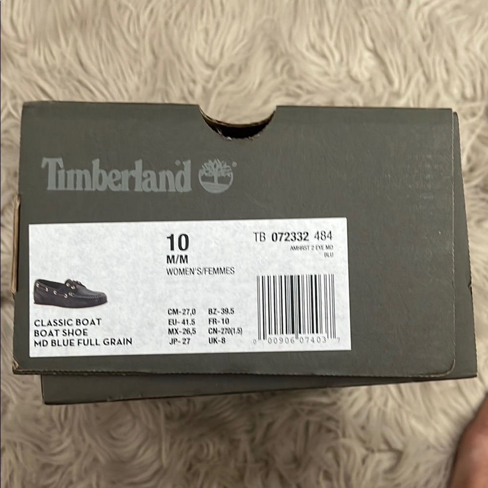 Timberland Blue Boat Shoes Classic Style
